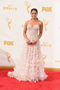 LOS ANGELES, CA - SEPTEMBER 20: Actress Gina Rodriguez attends the 67th Annual Primetime Emmy Awards at Microsoft Theater on September 20, 2015 in Los Angeles, California. (Photo by Steve Granitz/WireImage)