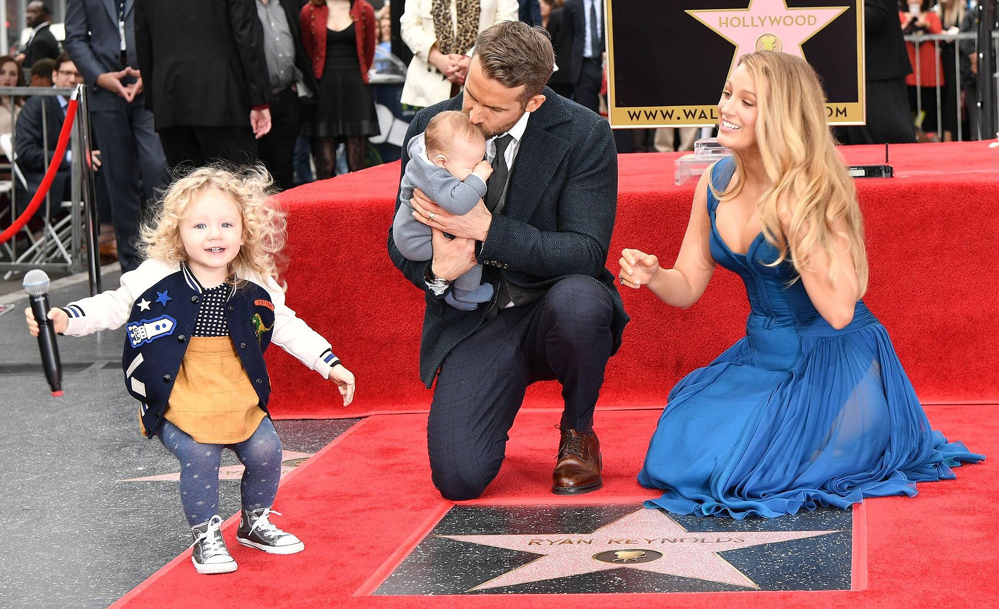 Ryan Reynolds honored with star on The Hollywood Walk of Fame, Los Angeles, USA - 15 Dec 2016