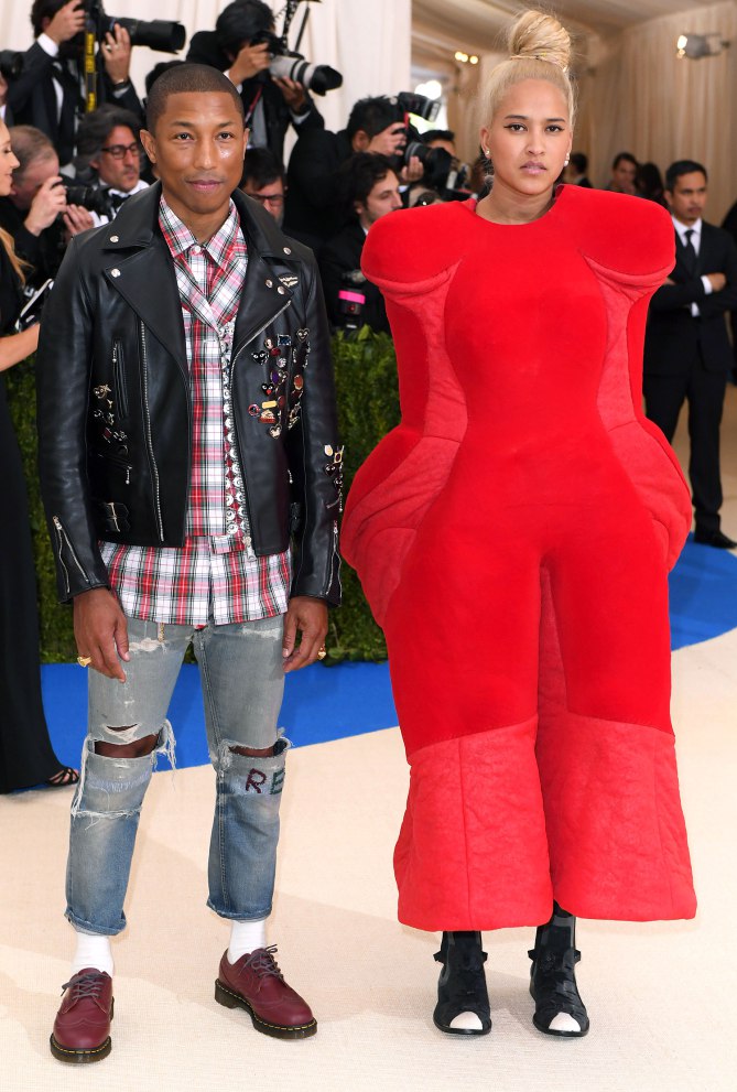 The Costume Institute Benefit celebrating the opening of Rei Kawakubo/Comme des Garcons: Art of the In-Between, Arrivals, The Metropolitan Museum of Art, New York, USA - 01 May 2017