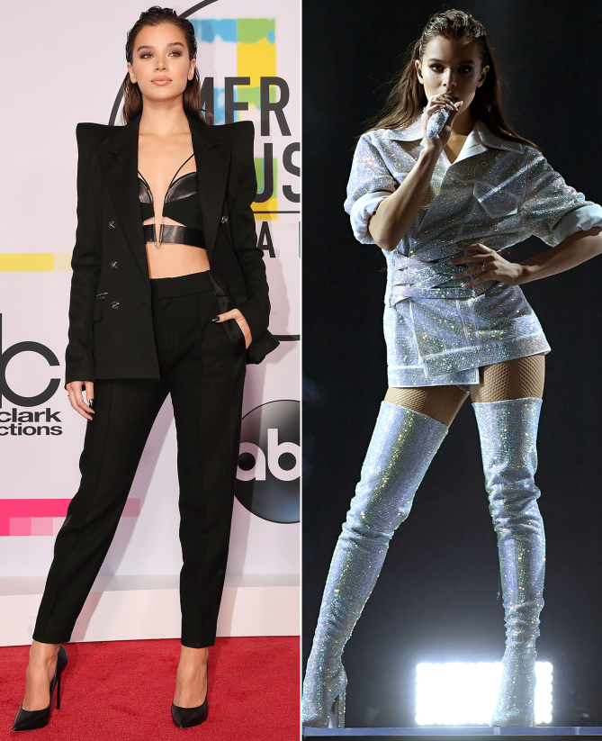 hailee-steinfeld-amas-outfit-changes