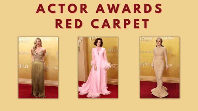 Actor Awards Red Carpet 2026